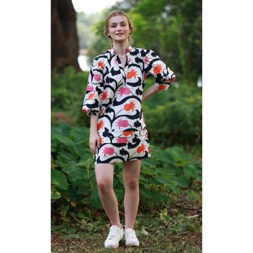 Maude Vivante‎ Freya Dress Kazakh Tulips Size Large